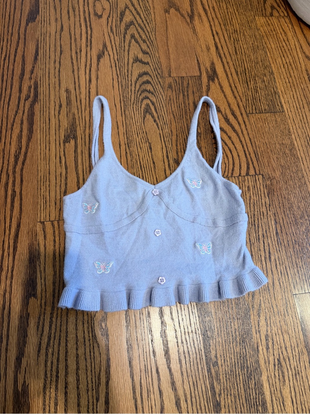 Louna Ruffle Knit Tank